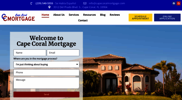 capecoralmortgage.com