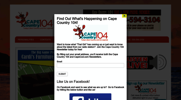 capecountry104.com