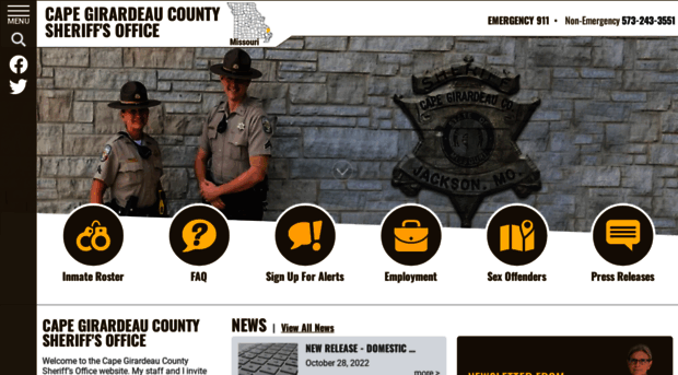 capecountysheriff.org