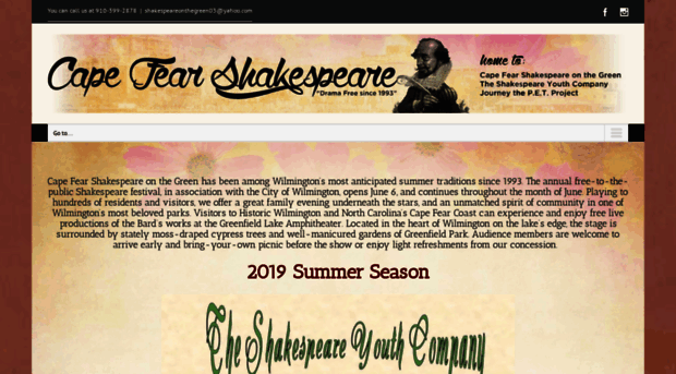 capefearshakespeare.com