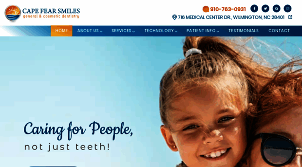 capefearsmiles.com