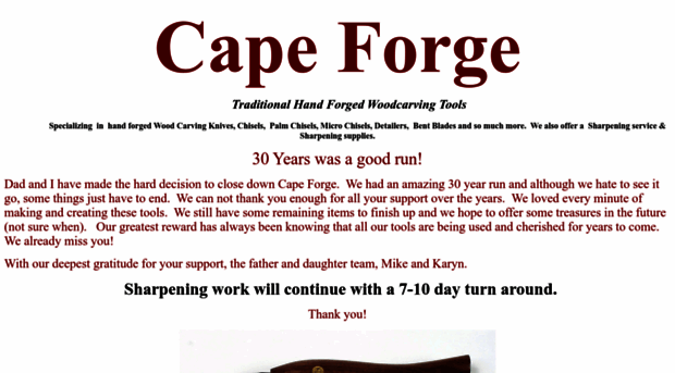 capeforge.com