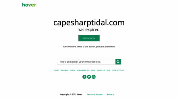 capesharptidal.com