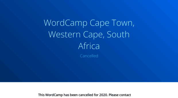 capetown.wordcamp.org