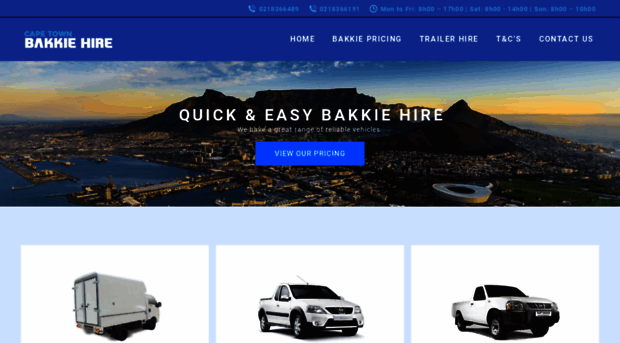 capetownbakkiehire.co.za