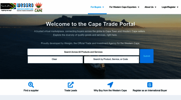 capetradeportal.com