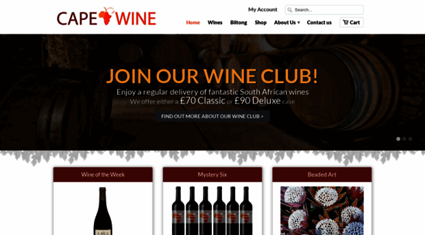 capewineandfood.com