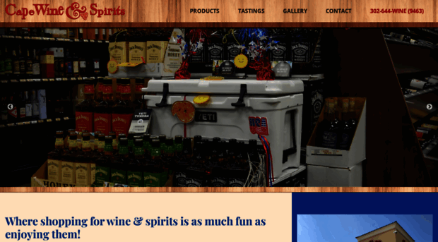 capewineandspirits.com