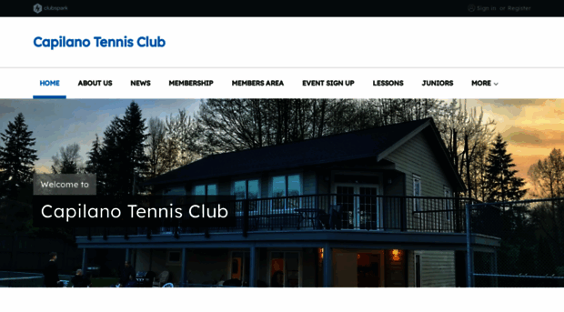 capilanotennisclub.com