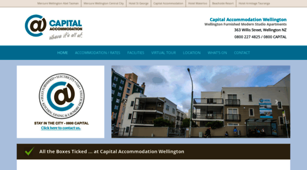 capitalaccommodation.co.nz