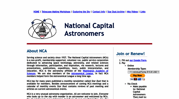 capitalastronomers.org