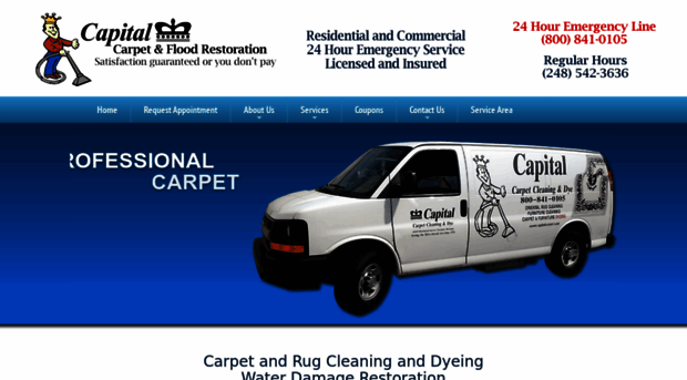 capitalcarpetcleaningandflood.com