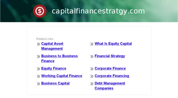 capitalfinancestratgy.com