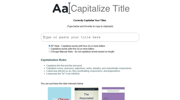 capitalizetitle.net