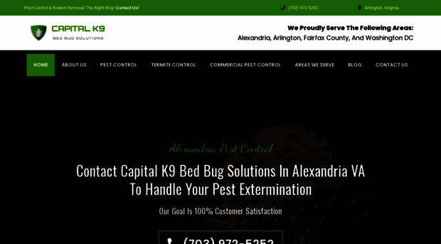 capitalk9bedbug.com