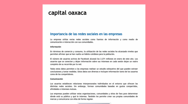 capitaloaxaca.com.mx