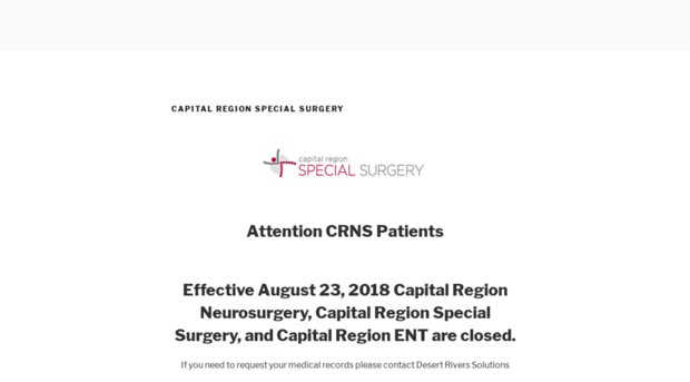 capitalregionspecialsurgery.com