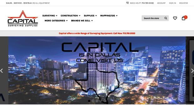 capitalsurveyingsupplies.com