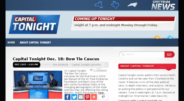 capitaltonight.news14.com