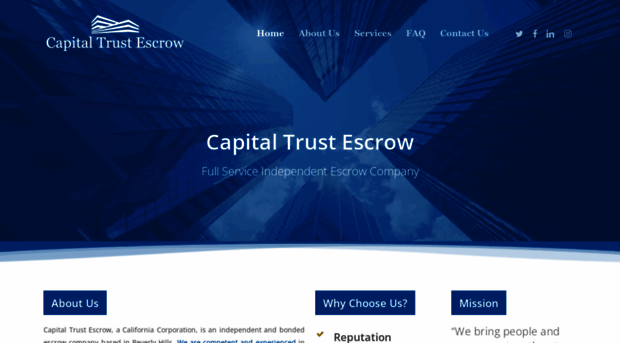 capitaltrustescrow.com