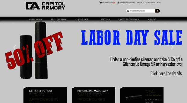 capitolarmory.com