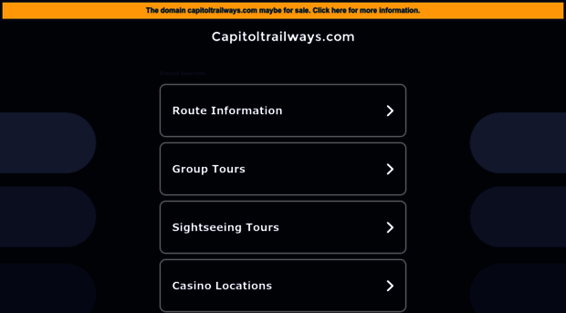 capitoltrailways.com