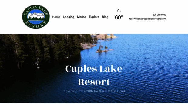 capleslakeresort.com