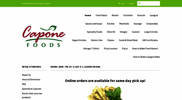 caponefoods.com