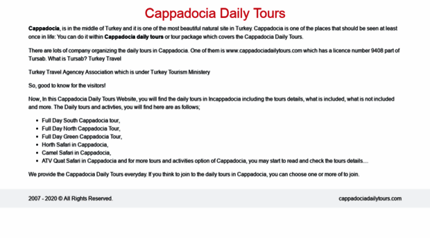 cappadociadailytours.com