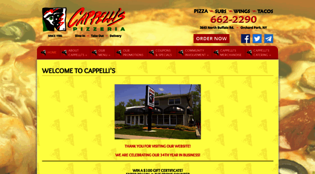 cappellipizza.com