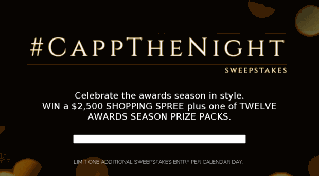 cappthenightsweepstakes.com