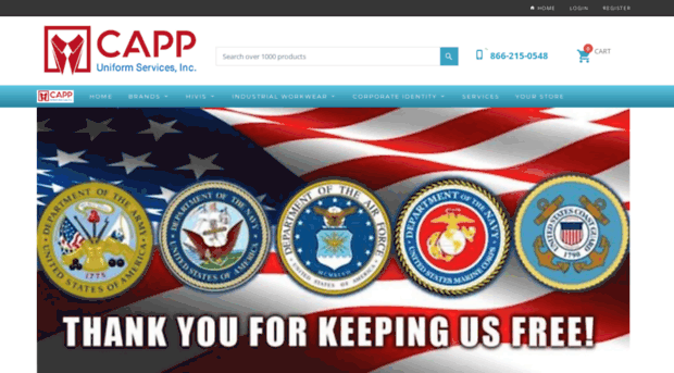 cappuniformservices.com