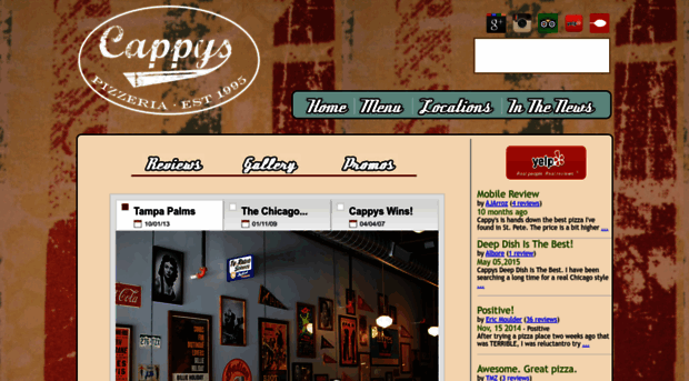 cappyspizzaonline.com