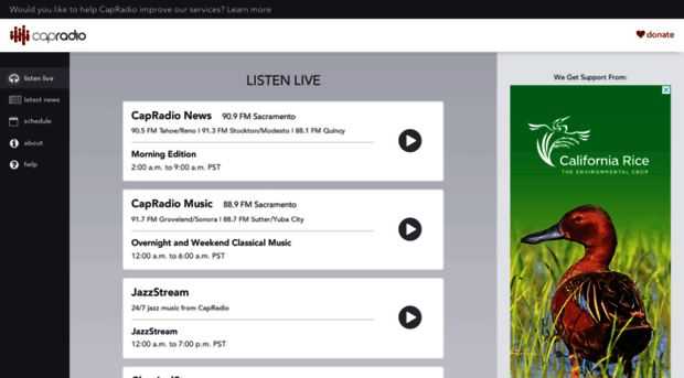 capradioplayer.org