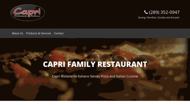 caprifamilyrestaurant.ca