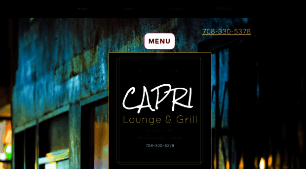 capriloungeandgrill.com