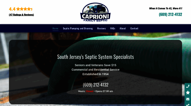 caprionifamilyseptic.com