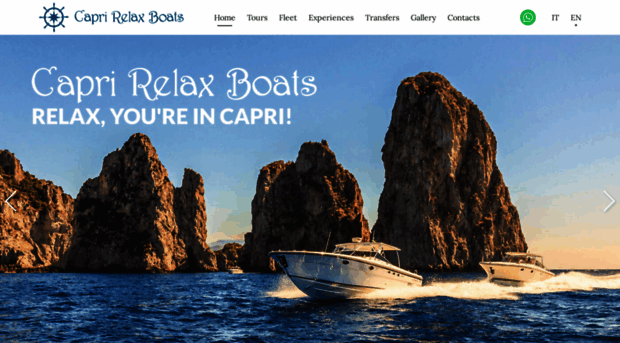 caprirelaxboats.com