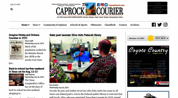 caprockcourier.com