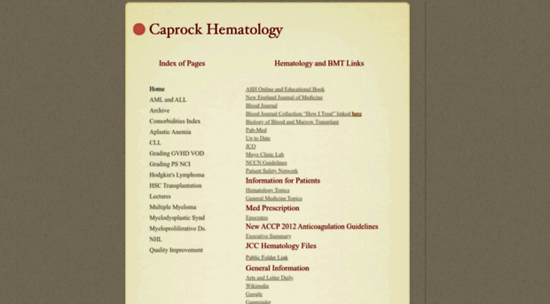 caprockhematology.com