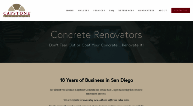 capstoneconcrete.com