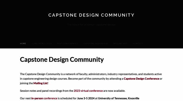 capstoneconf.org