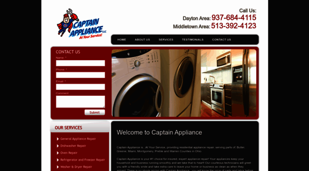 captainappliance.com