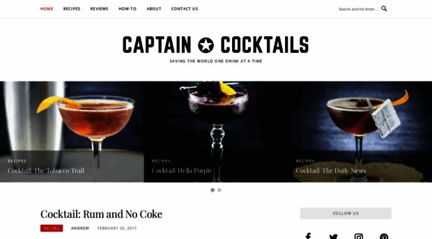 captaincocktails.com