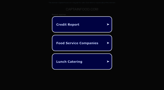 captainfood.com