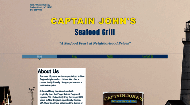 captainjohnsseafoodgrill.com