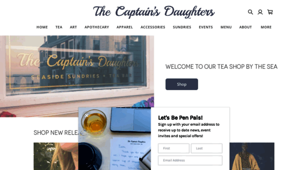 captainsdaughters.com