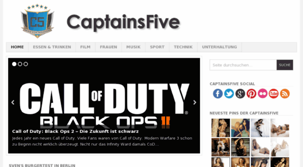 captainsfive.com