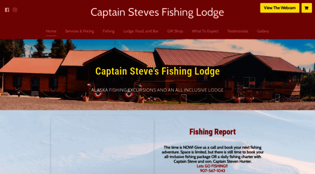 captainstevesfishinglodge.com