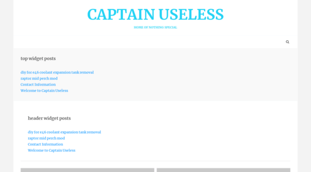 captainuseless.com